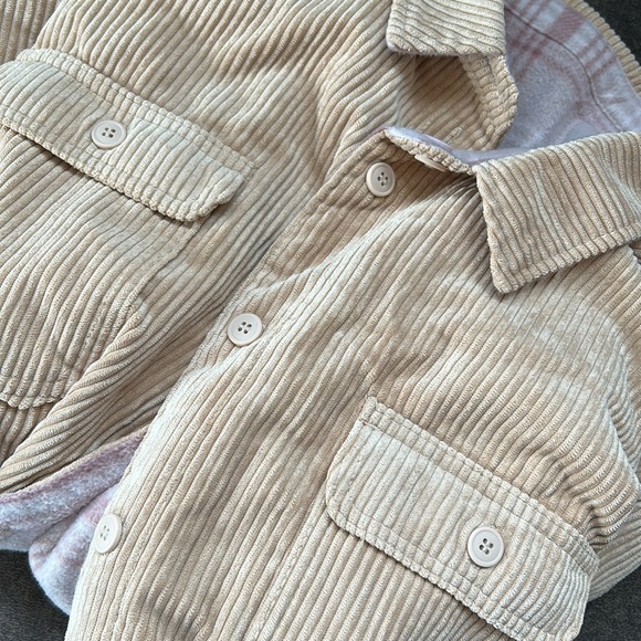 Love Tree Reversible Camel Shacket - Picture 4 of 4